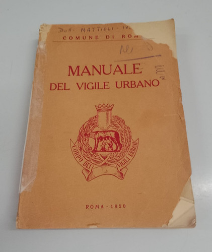 Manuale del vigile urbano - manuale,