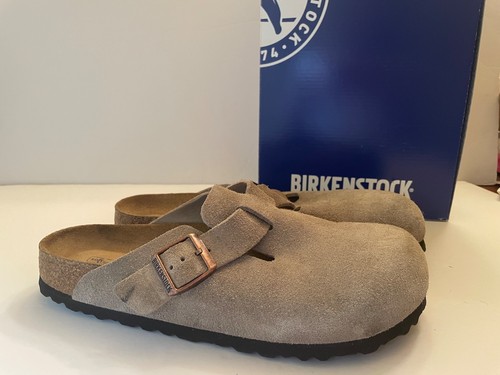 Birkenstock boston taupe - boston, bs