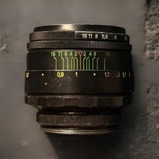 Obiettivo helios 58 - 44-2, mm