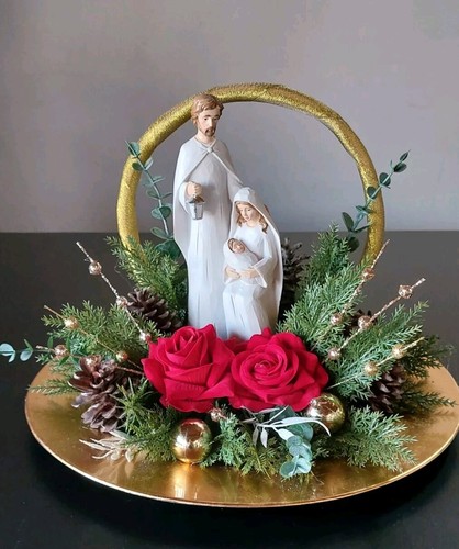 Presepe composizione natalizia - composizione,