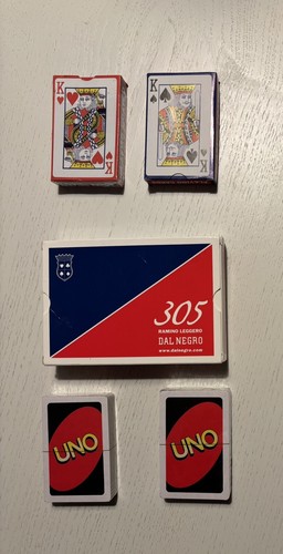 Carte gioco uno scala - carte, da
