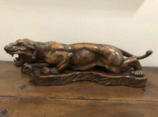 Puma Soprammobile In Legno