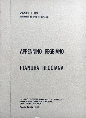 Appennino reggiano pianura