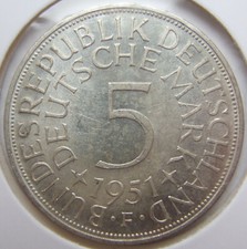 Moneta BRD Aquila D'Argento 5