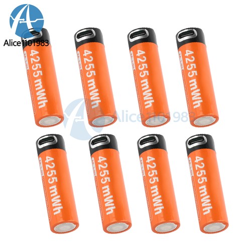 Lotto 8pz batteria aaa aa - 4~8pz,