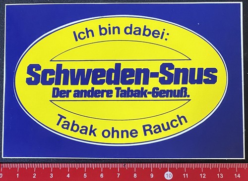 Adesivo sticker svezia snus - adesivo/sticker:,