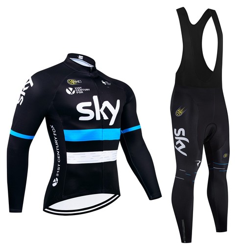 Tuta ciclismo sky invernale - sky,