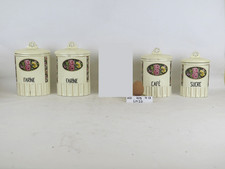 4 BARATTOLI DA CUCINA IN