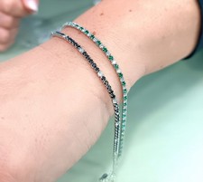 BRACCIALE TENNIS ARGENTO 925