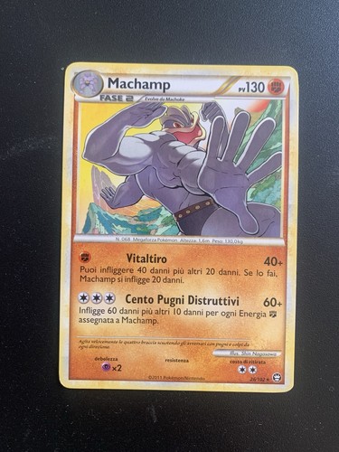 Pokémon machamp rara carta - rara,