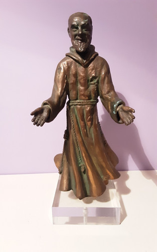 Padre pio statua - pio, bronzo