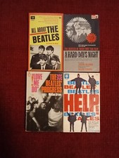 THE BEATLES 4 Libri Tascabili Anni 60 Paperback IN INGLESE 