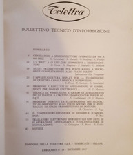 Telettra. Bollettino tecnico