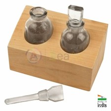 Base in legno da banco con 2