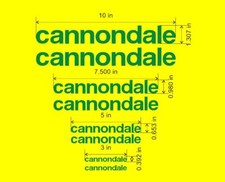 Set decalcomanie telaio bici