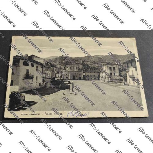 Cartolina rocca canavese - canavese,