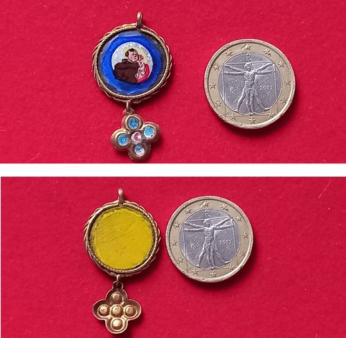 Antico ciondolo religioso - ciondolo,