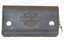 Portafoglio motociclista pelle