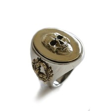 Anello teschio Memento Mori