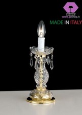 lume comodino cristallo nuovo