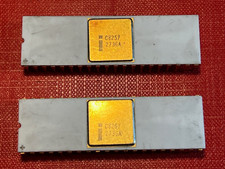 C8257 Programmable DMA Controller INTEL CERAMICO WHITE /ORO GOLD