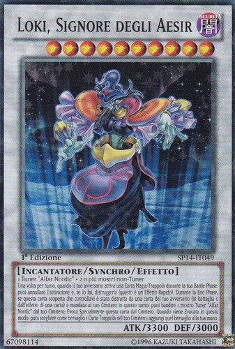 Carta loki signore - carta, oh