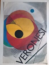 Luigi Veronesi(manifesto) mostra antologica Palazzo Reale sala delle cariatidi 1