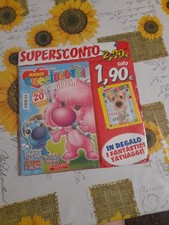 RIVISTA AMICI CUCCIOLOTTI GIOCHI N.4 BLISTERATO PIÙ BUSTINA TATTOO STICKERS
