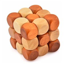 GIOCO PUZZLE LEGNO CUBO