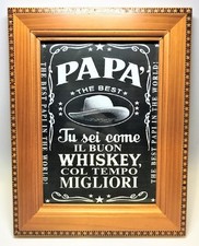 Quadretto legno Cm. 19x24