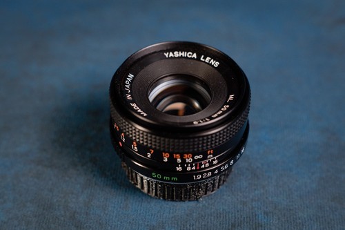 Objectif yashica 50mm - objectif,