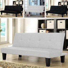 Divano letto 164x78 cm bianco