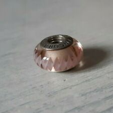 Charm Pandora Murano Zig Zag Rosa Fuori Produzione Ref. 790620