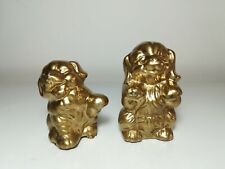 Soprammobili cane colore oro