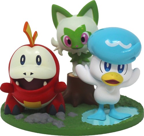 Diorama pokemon scarlatto - pokemon,