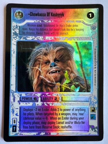 Star wars ccg - ccg, chewbacca