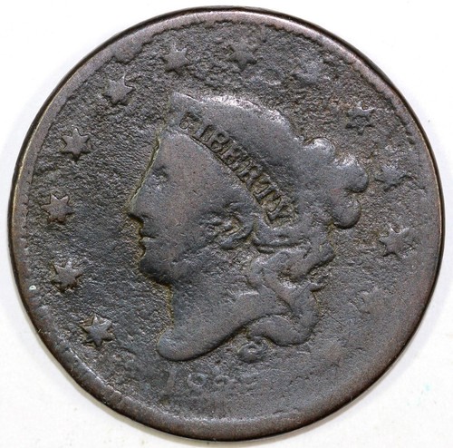 1835 testa di corona o - 1835, 1c