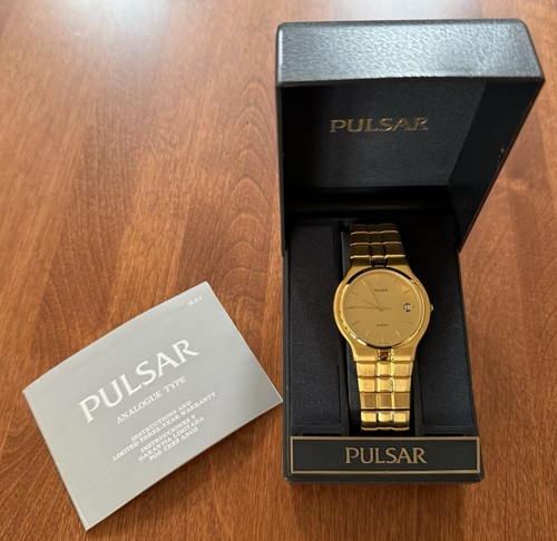 New vintage mens pulsar - new,