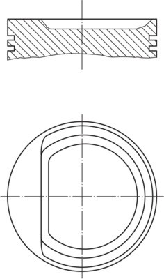 Pistone mahle 010 per - mahle, 29