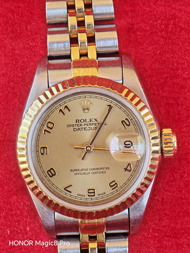 Rolex datejust donna bicolore - datejust,