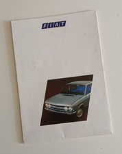 Depliant Brochure Poster auto epoca FIAT 124 126 127 128 130 X1 Abarth anni 70