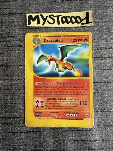 Carte pokémon dracaufeu - pokémon,