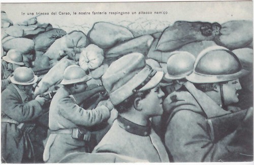 Militari wwwi trincea - wwwi,