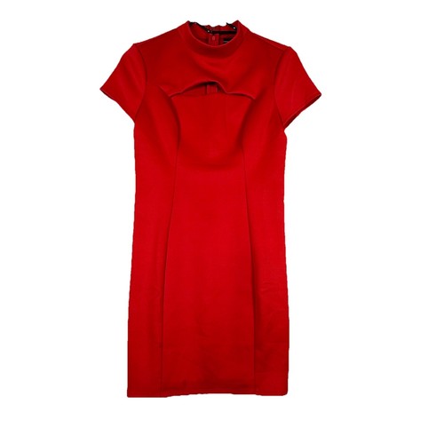 Body guess rosso aderente - guess, sexy