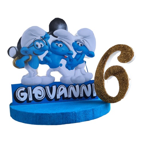 Sagoma personalizzata puffi - personalizzata,