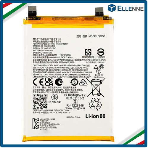 Batteria per motorola edge - batteria,