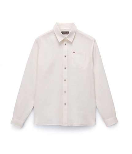 Camicie uomo napapijri linen - camicie,
