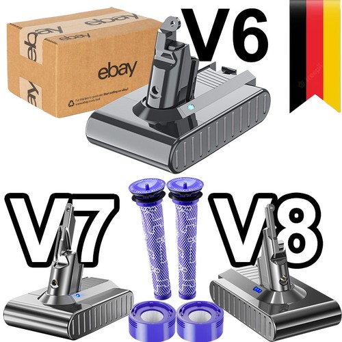 9000mah akku für dyson - akku, v7