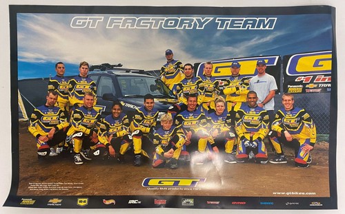 Poster bicycles bmx factory - gt,
