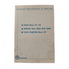 Manuale officina Piaggio Ciao C7 C9 Porter Boxer